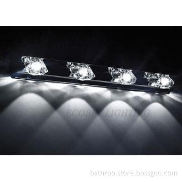 Crystal LED Bathroom Mirror Light Wall Sconce lamps 4 - lig